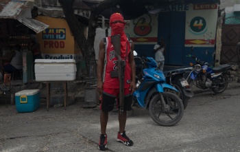 2026 - Crisis in Haiti - gang member 