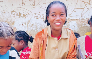 Girls in Madagascar