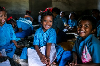 Children smiling